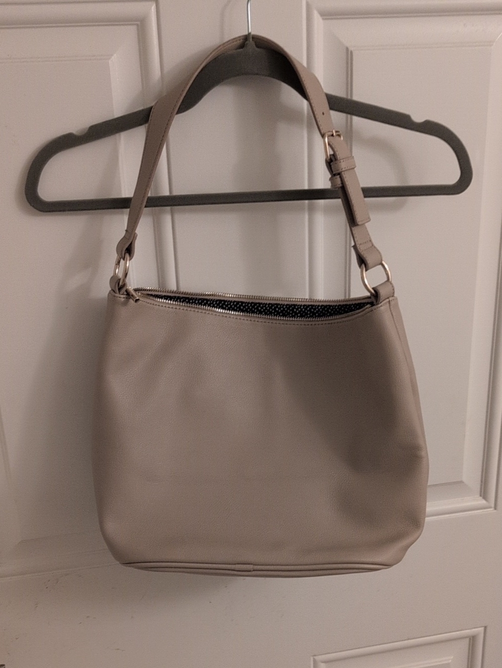 41 Hawthorn Taupe Shoulder Hobo Bag
